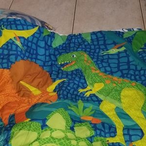 Dinosaurs toddler blanket